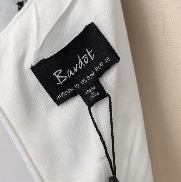 Bardot Jesse Ruched Polka Dot Dress - Picture 8 of 12